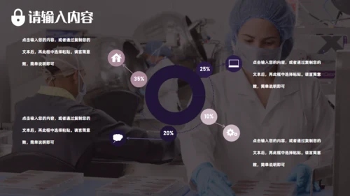 品管圈无菌车间述职汇报通用PPT模板