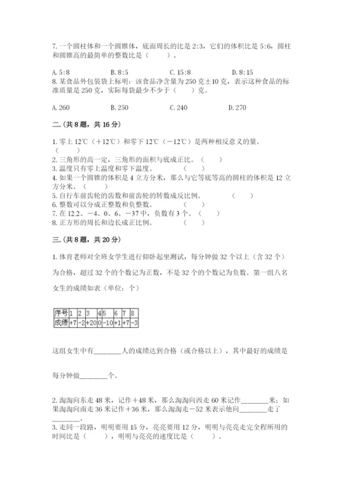 北师大版数学小升初模拟试卷【新题速递】.docx