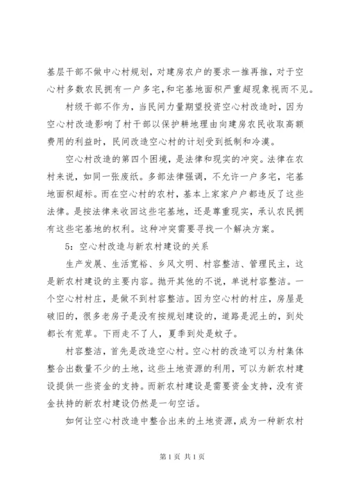 山区乡镇空心村调研报告 (5).docx