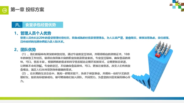 食堂投标计划书通用PPT