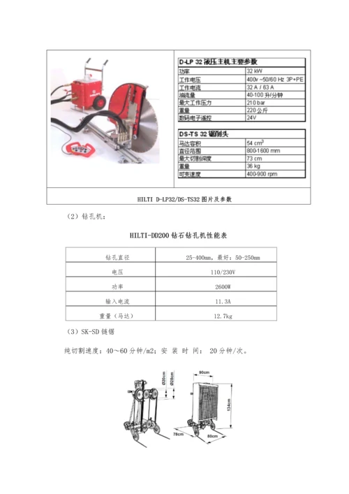 地下室支撑拆除专项综合标准施工专业方案.docx