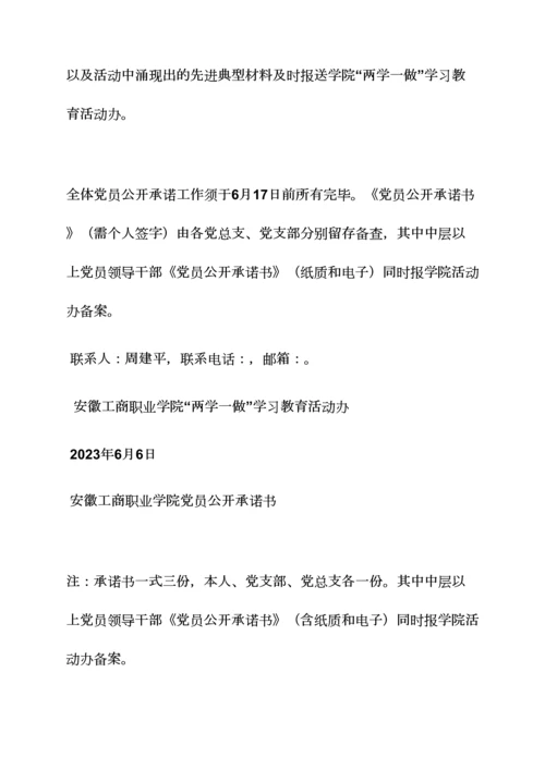 党员亮身份承诺书.docx