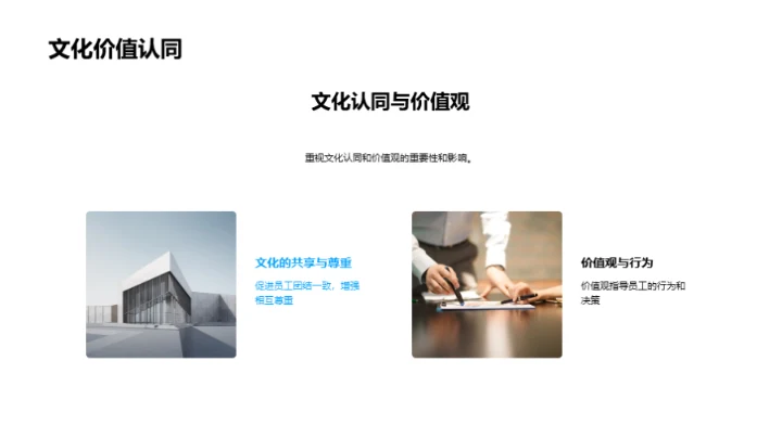 深化企业文化认知