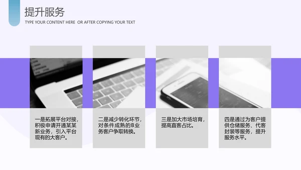 运营管理经营分析报告PPT模板