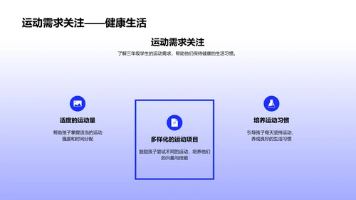 三年级生活学习指南PPT模板