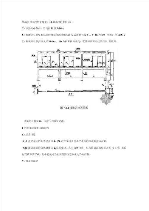 砌体结构设计规范圈梁、过梁、墙梁及挑梁、墙梁