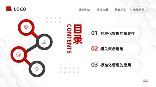 黑红微立体标准化管理培训PPT模板宣传PPT动态PPT