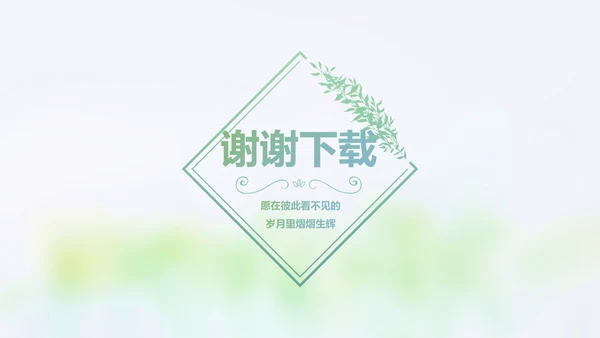 致青春毕业季大学毕业纪念册电子相册动态PPT