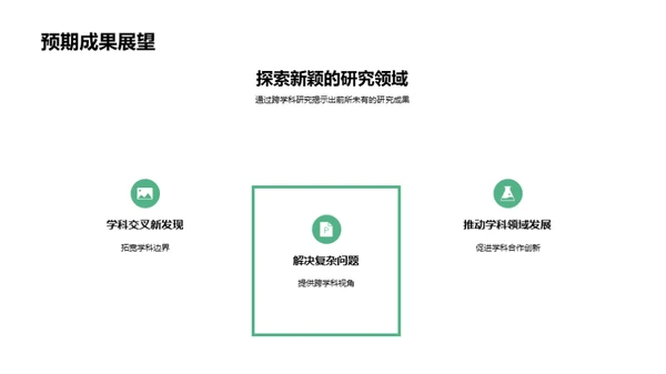 跨界研究之路