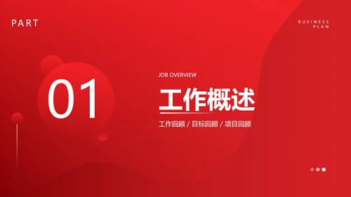 简约企业年终工作总结汇报PPT模板
