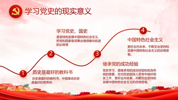 红领巾心向党少先队员童心向党PPT动态模板