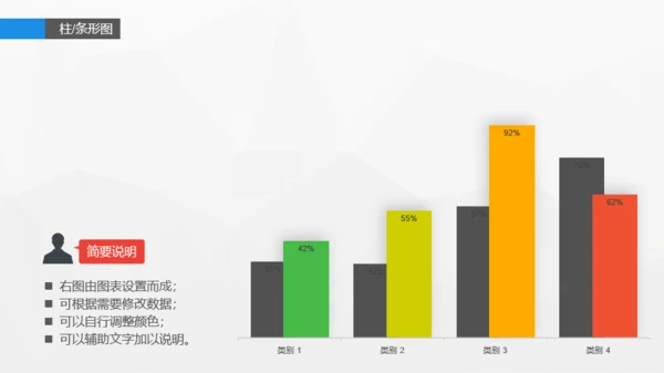 蓝色信息图表精选PPT案例