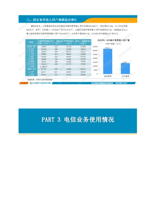 中国通信行业运行情况月度报告-2.docx