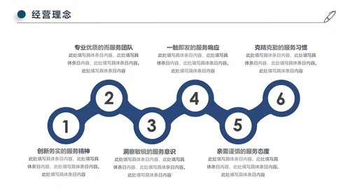 蓝色简约企业宣传企业简介公司简介PPT模板