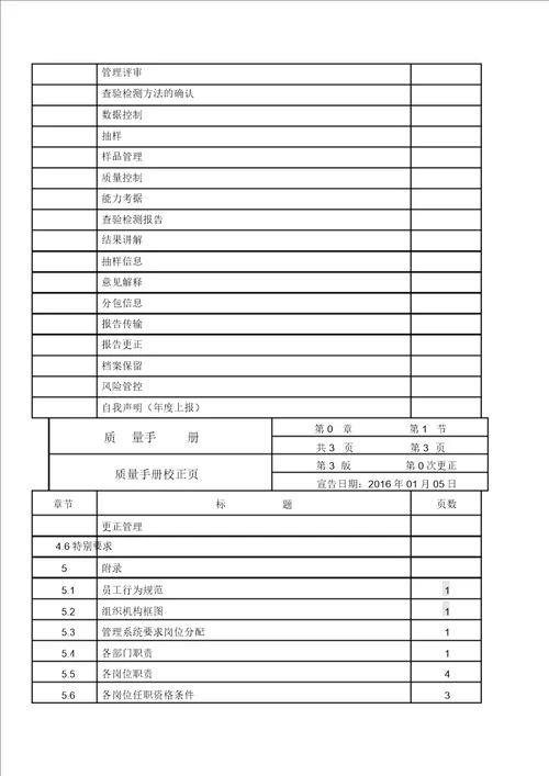 建设工程质量检测公司质量管理精编