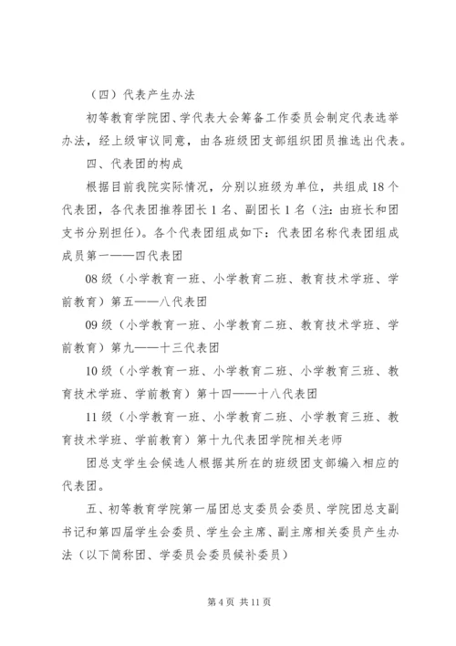 学院第四次团代会报告 (3).docx