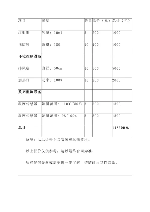 广安自动养猪设备报价单