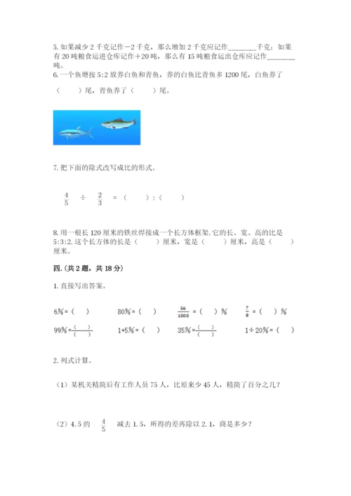 小学毕业班数学检测卷及答案【典优】.docx