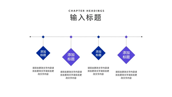 科技风渐变年度商业计划汇报PPT模板