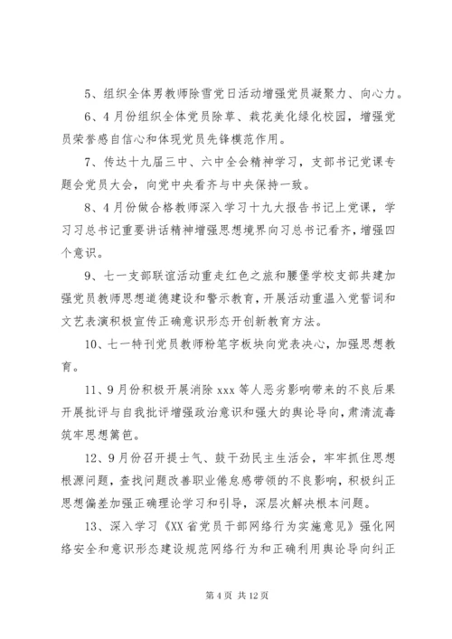 学校意识形态工作总结范文.docx