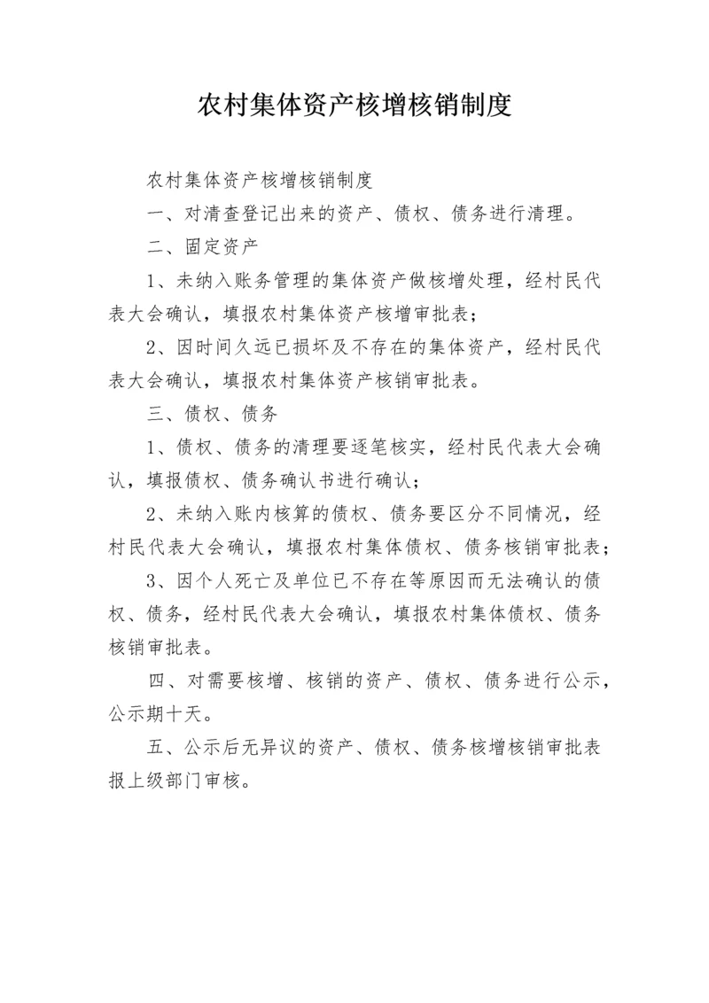 农村集体资产核增核销制度.docx