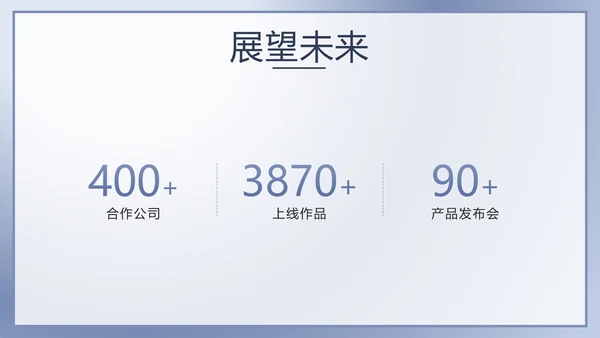 蓝色简约产品介绍手册PPT模