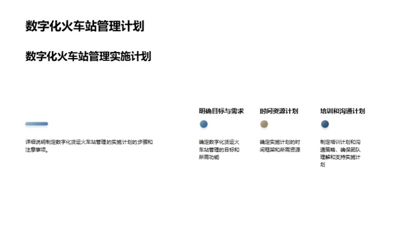 驶向未来：数字化货运火车站