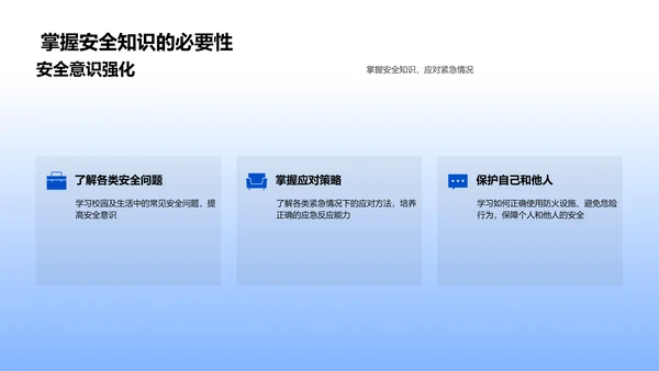 校园安全知识讲座PPT模板