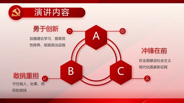 党建党支部工作总结汇报计划PPT党课