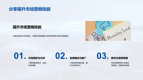 市场营销年度总结PPT模板