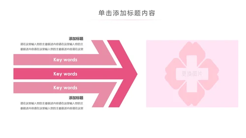 粉色清爽医疗护士护理PPT动态模板
