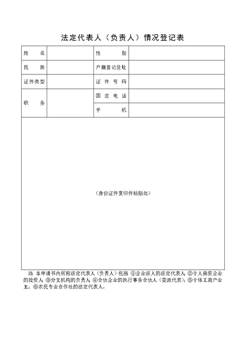 食品经营许可申请表 (新)