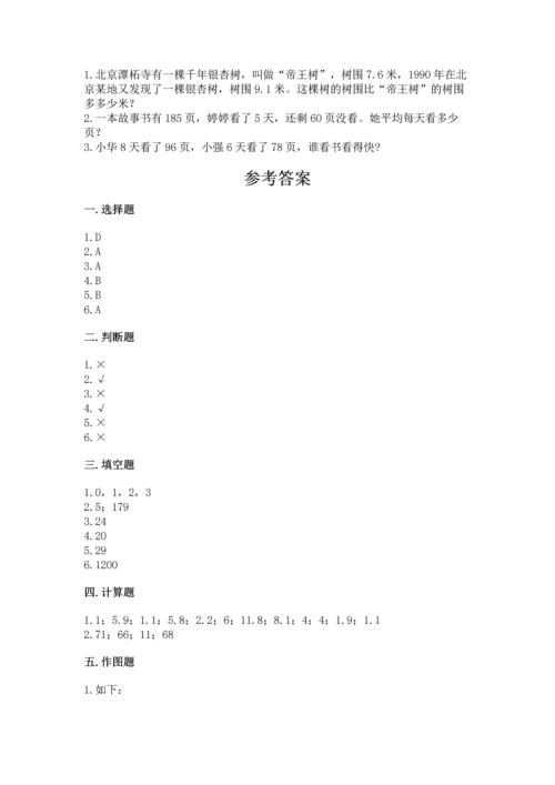 小学数学三年级下册期末测试卷【易错题】.docx