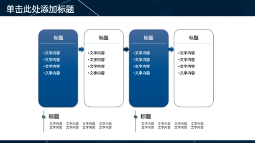 深蓝色多端线条商业计划书通用PPT