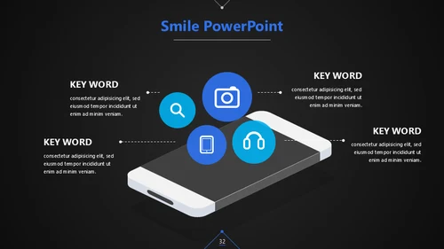 我们的征程是星辰大海IPAD平板电脑通用PPT模板