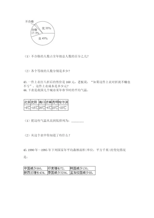 小升初数学应用题50道（易错题）word版.docx