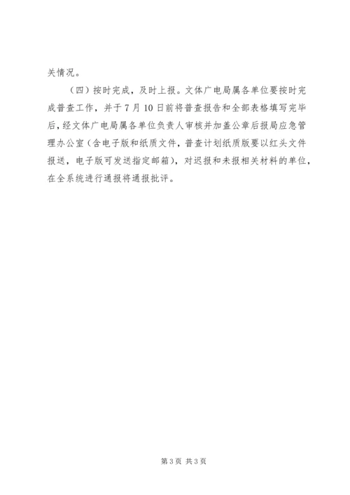 突发公共事件应急资源普查工作计划.docx