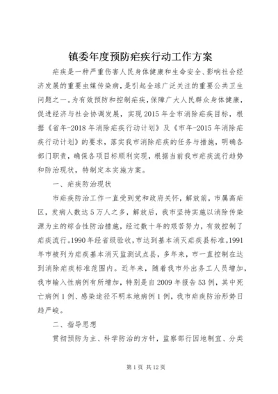 镇委年度预防疟疾行动工作方案.docx