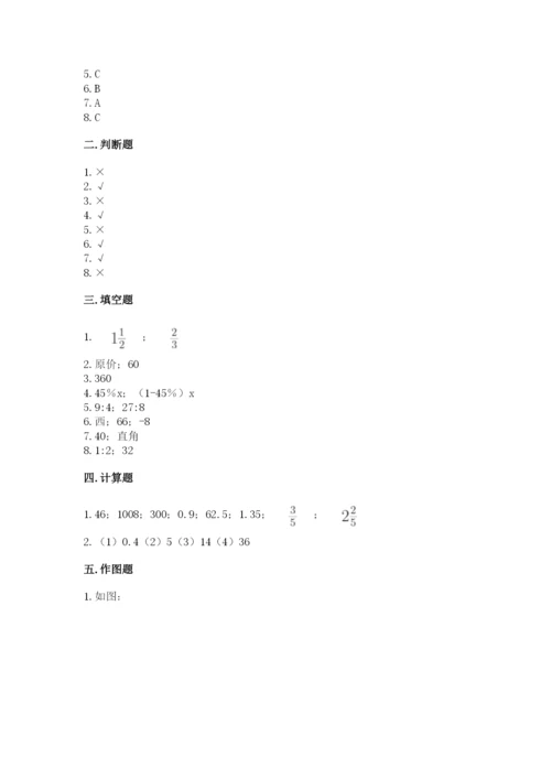 六年级下册数学期末测试卷含完整答案（网校专用）.docx
