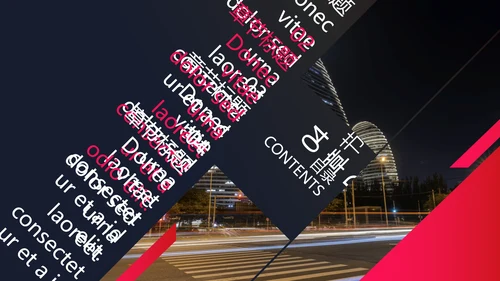 红色时尚项目管理方案通用PPT模板