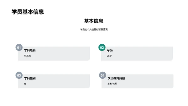 教学策略与学员成长