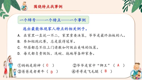 统编版2024-2025学年语文四年级上册第二单元习作 我的家人-（教学课件）
