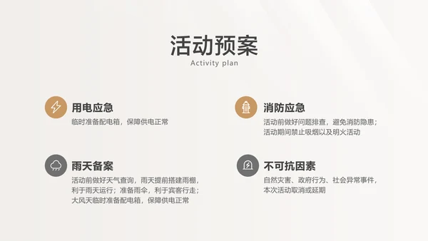 白色简约风地产营销活动方案