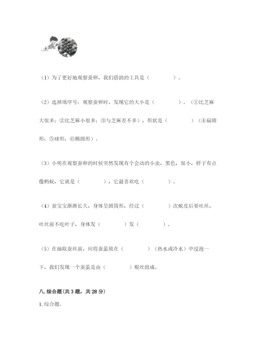 教科版小学科学三年级下册 期末测试卷附完整答案（夺冠系列）.docx