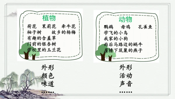 部编版三年级上册语文 习作：我们眼中的缤纷世界 课件