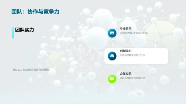 商务风生物医疗教学课件PPT模板