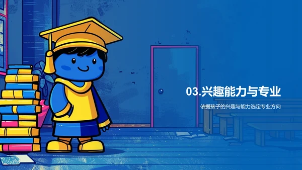 升学专业选择报告PPT模板