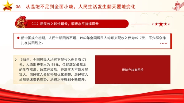国庆节党支部庆祝建国75周年经济社会发展成就ppt
