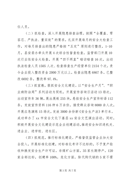 乡镇安监局年度工作总结.docx