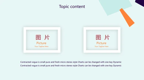 时尚创意个性个人作品集动态PPT模板